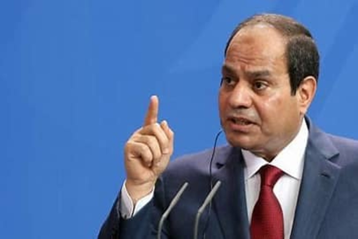 السيسي يرفض الانتهاكات الإسـ.ـرائـ.ـيـ.ـلـ.ـيـ.ـة للسيادة السورية ويدعو لدعم إعمار غـ.ـزة دون تهجير الفلسـ.ـطينيين، خلال مؤتمر صحفي مع رئيس وزراء إسبانيا.