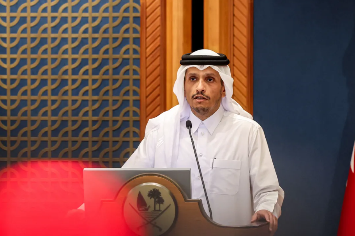 الخارجية القطرية: رئيس الوزراء وزير الخارجية بحث مع وزير خارجية إيران التطورات في قطاع غزة والأراضي المحتلة.للمزيد..